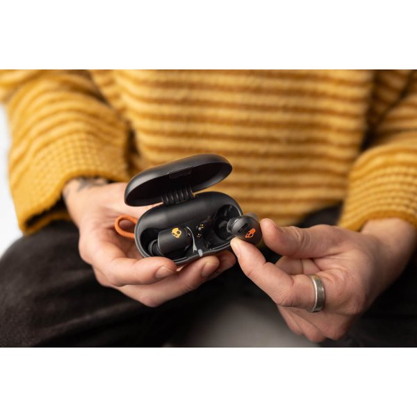 Trådlösa Hörlurar Sesh Active ANC Svart Orange