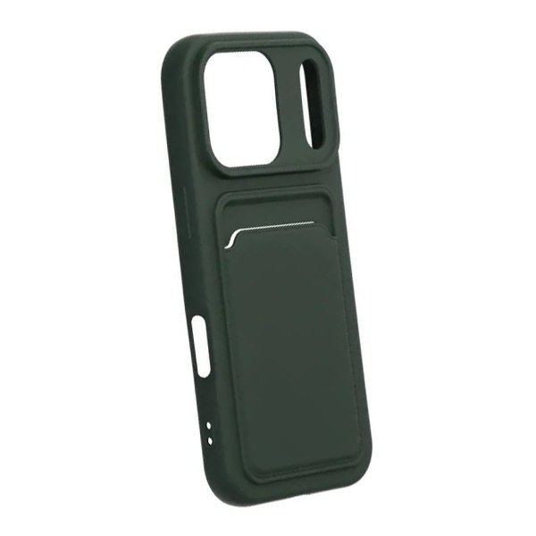 iPhone 17 Pro Skal Korthållare Grön