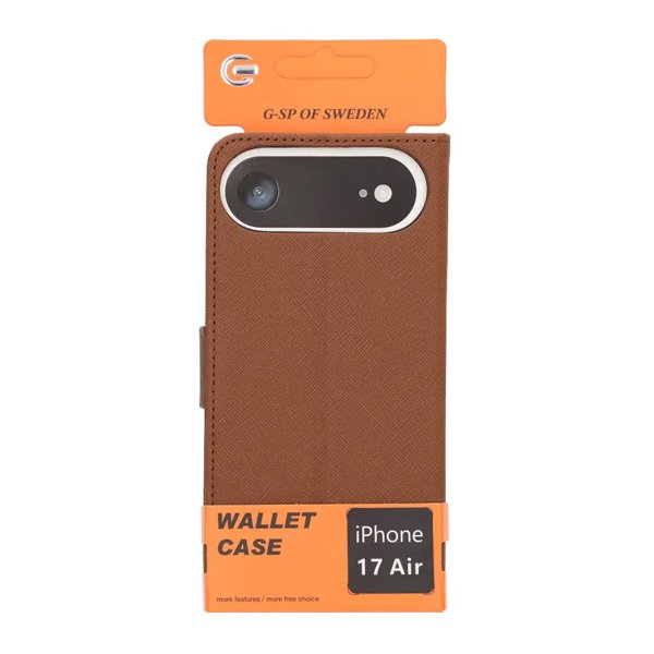 iPhone Air Fodral med Stativ Brun