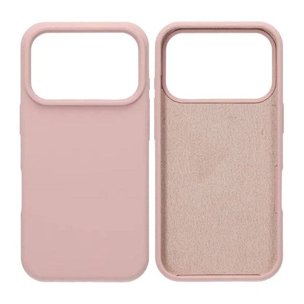 iPhone 17 Pro Skal Liquid Silicone Rosa