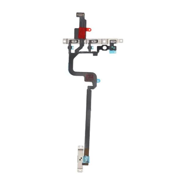 Volymknappar med strömknapp Flexkabel till iPhone 15 Pro Max