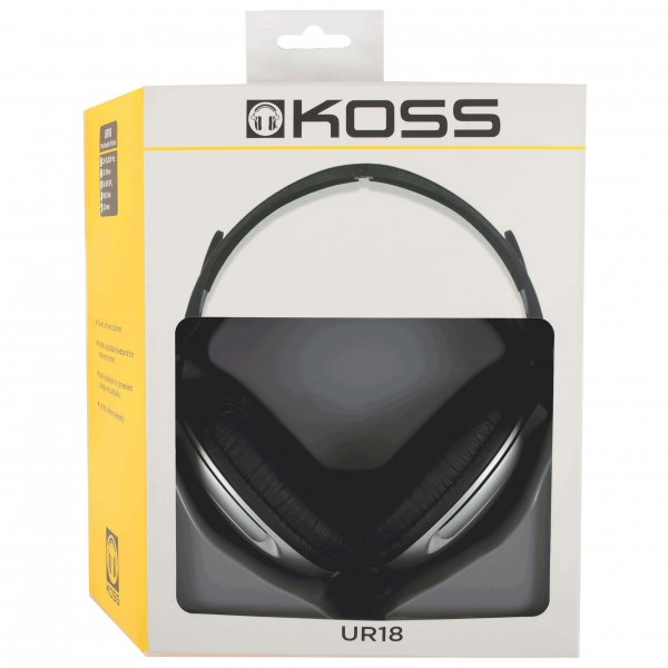Hörlurar UR18 Over Ear Silver