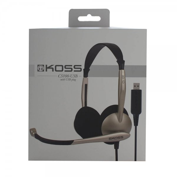 Headset CS100 On-Ear USB Guld/Svart