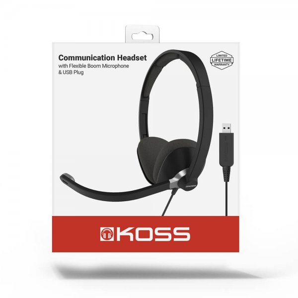 Headset CS300 On-Ear USB Svart