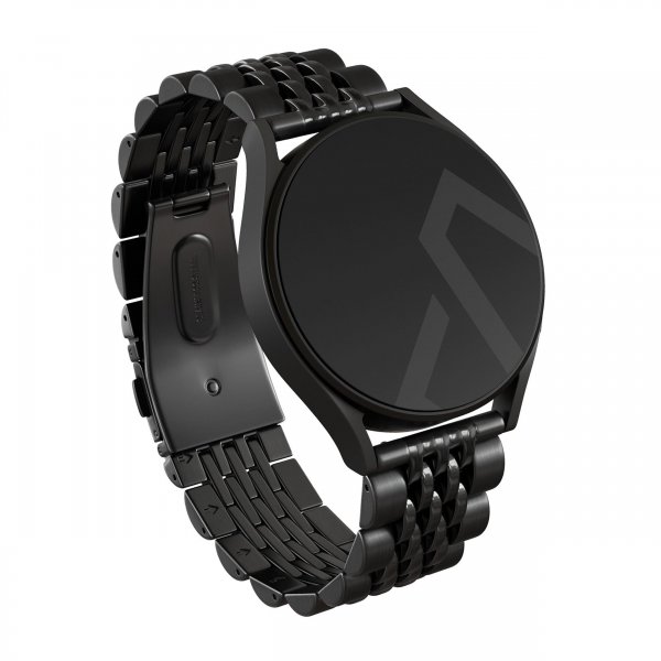 Samsung Galaxy Watch 20mm Armband Metal Svart