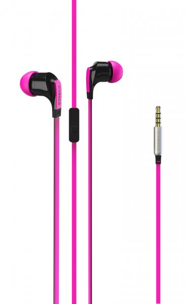 Trådade Hörlurar Talk 4 3.5mm Rosa
