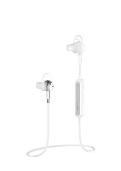 Trådlösa Hörlurar Sport Air Fitness Bluetooth Earphones Vit