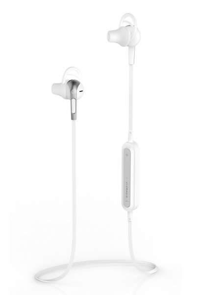 Trådlösa Hörlurar Sport Air Fitness Bluetooth Earphones Vit