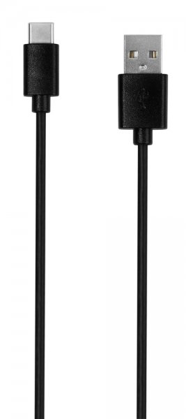 Kabel Data Cable USB-A/USB-C 2m Svart
