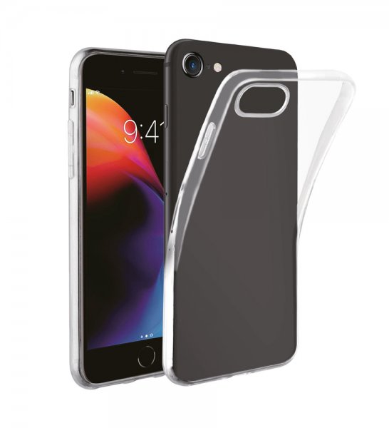 iPhone 6/6S/7/8/SE Skal Super Slim Cover Transparent