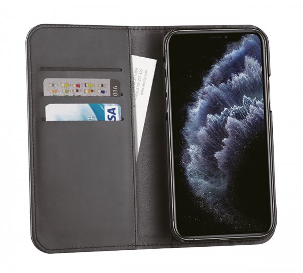 iPhone 12/iPhone 12 Pro Fodral Classic Wallet Svart