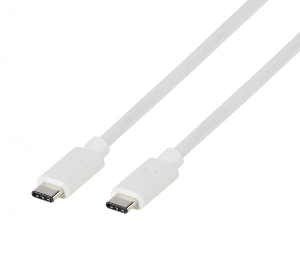 Kabel Charging Cable USB-C/USB-C 2.0 0.5m Vit