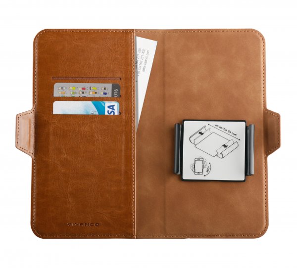 Fodral Universal Book Case XL Brun