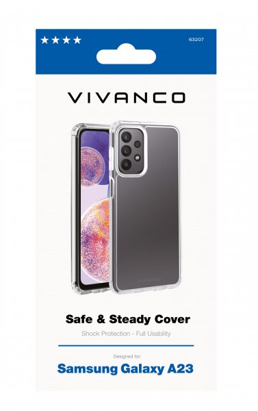 Samsung Galaxy A23 5G Skal Safe & Steady Transparent