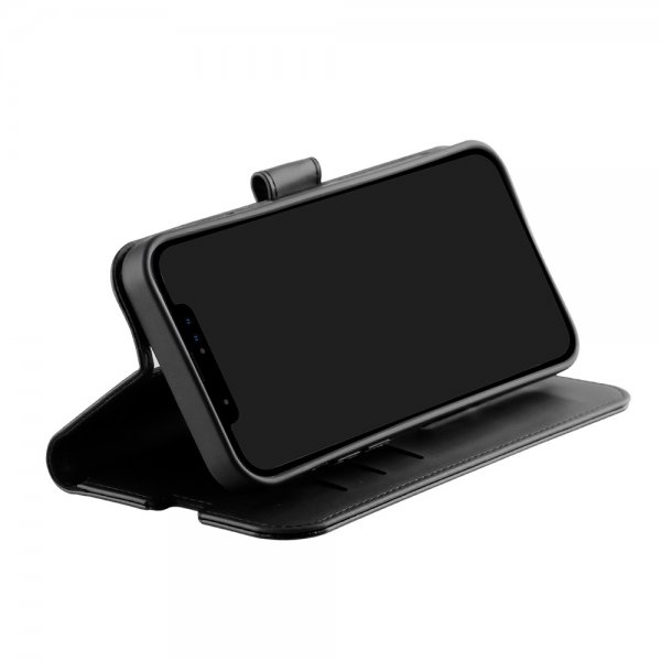 iPhone 15 Pro Fodral Classic Wallet Svart