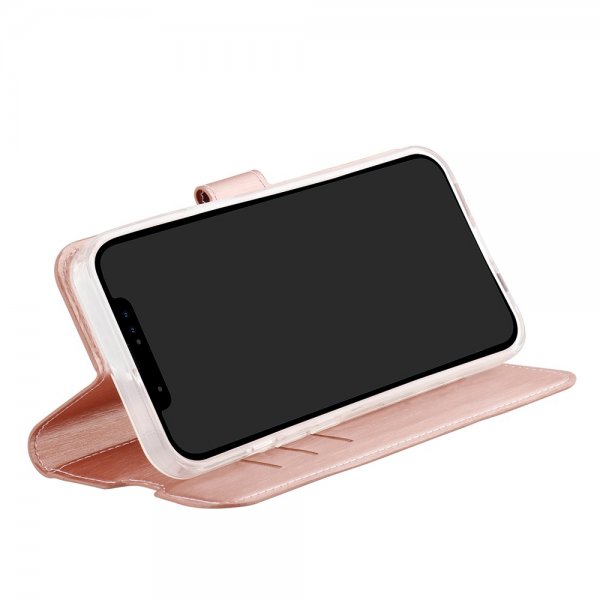 iPhone 15 Pro Max Fodral Classic Wallet Roseguld