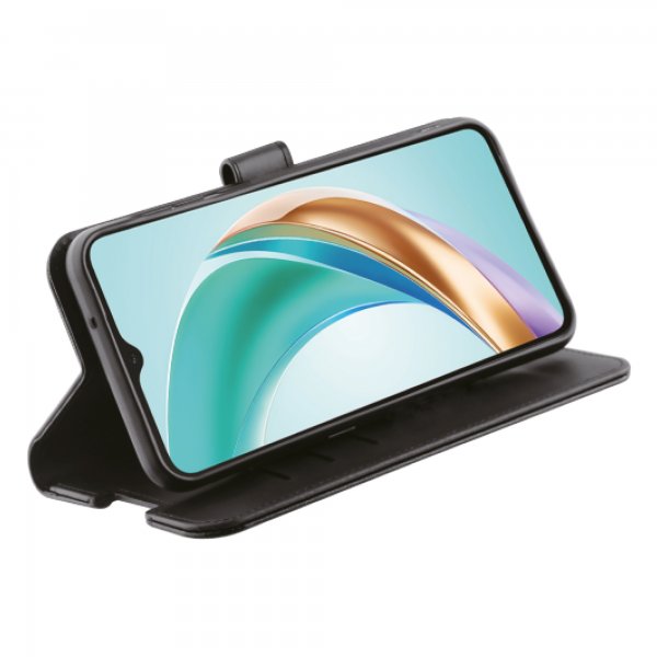 Honor X6b Fodral Classic Wallet Svart