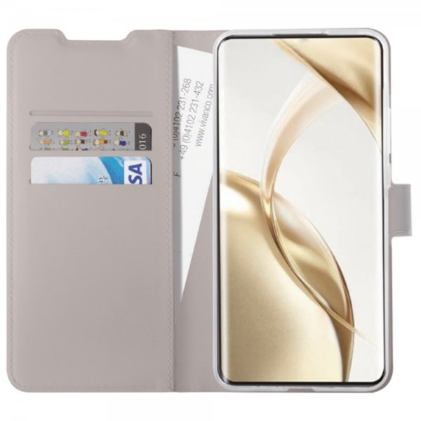 Samsung Galaxy S24 FE Fodral Classic Wallet Greige