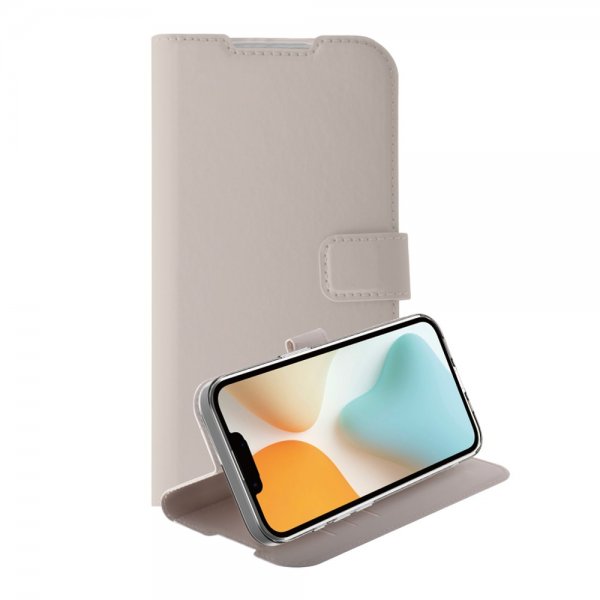 iPhone 16e/17e Fodral Classic Wallet Greige
