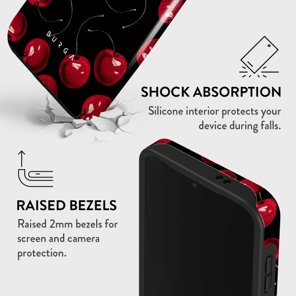 Samsung Galaxy S24 FE Skal Tough Cherrybomb