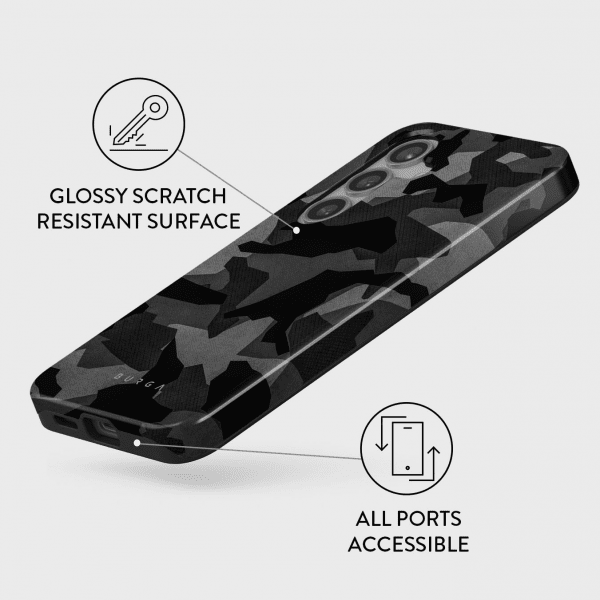 Samsung Galaxy S24 FE Skal Tough Night Black Camo