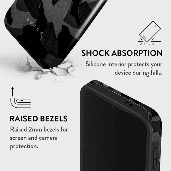 Samsung Galaxy S24 FE Skal Tough Night Black Camo