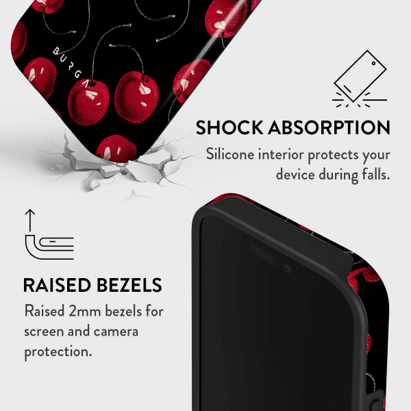 iPhone 15 Skal Tough Cherrybomb