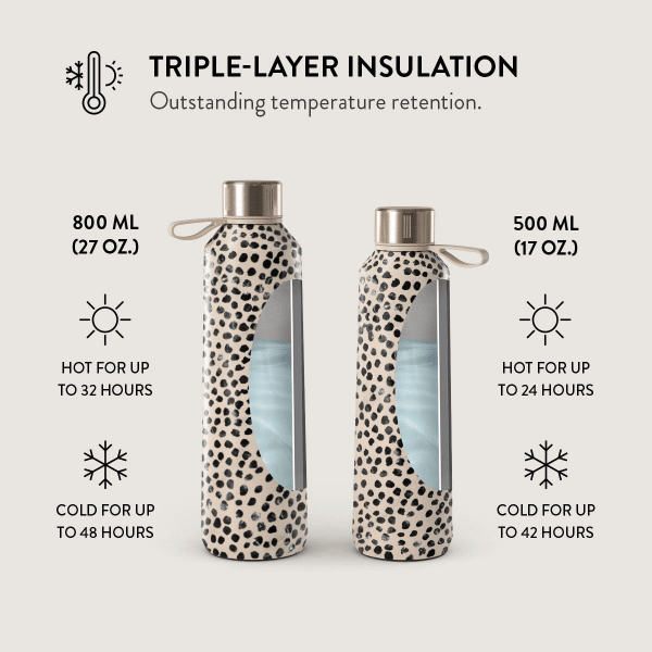 Flaska Termos 800 ml Almond Latte