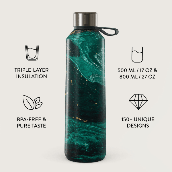 Flaska Termos 800 ml Emerald Pool