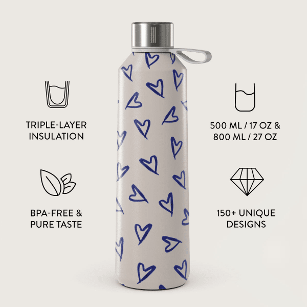 Flaska Termos 800 ml Love Me Right