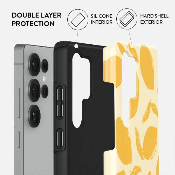 Samsung Galaxy S25 Skal Tough Lemon Tart