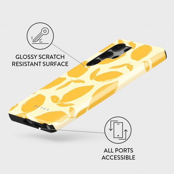 Samsung Galaxy S25 Skal Tough Lemon Tart