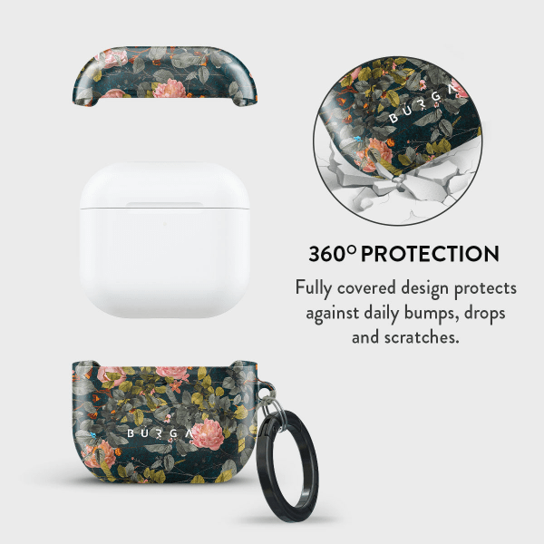 AirPods 4 Skal Design Bloomy Garden