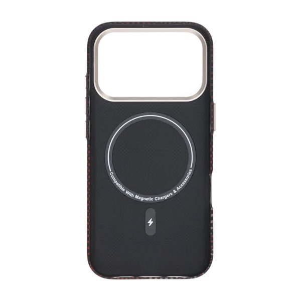 iPhone 17 Pro Skal Aramidfiber MagSafe Röd