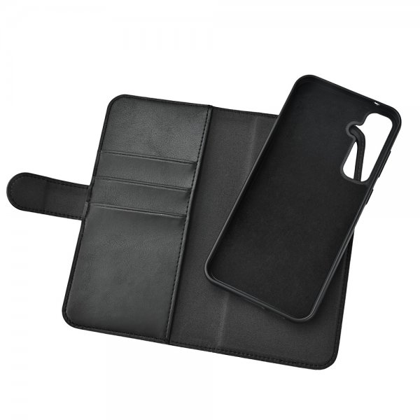 Samsung Galaxy S23 FE Fodral 2-in-1 Vegan Leather Svart