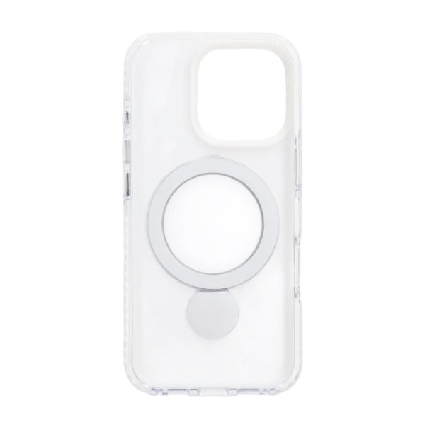 iPhone 16 Pro Skal Ringstativ MagSafe Transparent