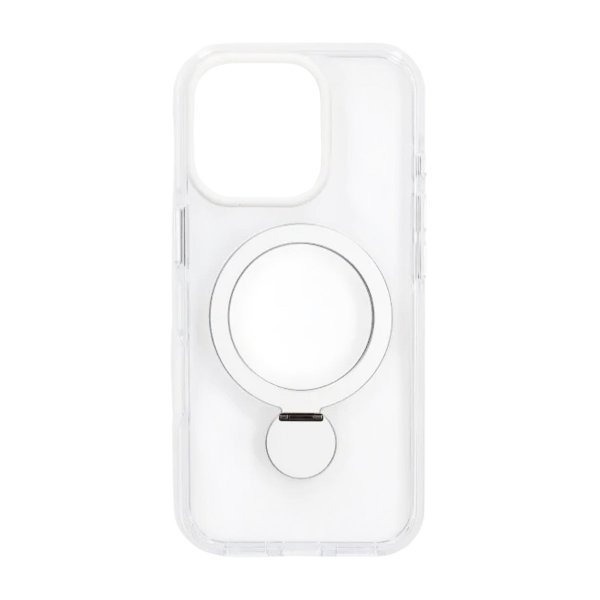 iPhone 16 Pro Skal Ringstativ MagSafe Transparent