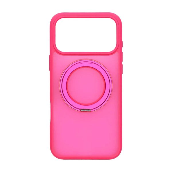 iPhone 17 Pro Max Skal Roterbart MagSafe Stativ Röd