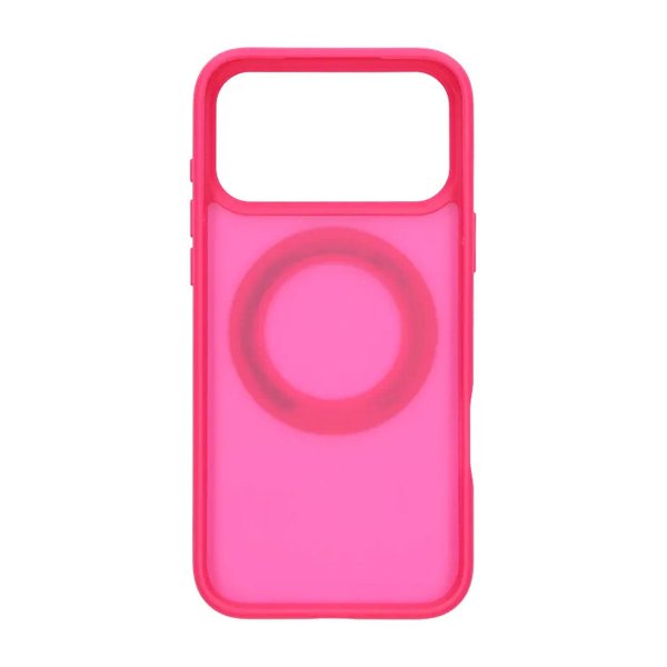 iPhone 17 Pro Max Skal Roterbart MagSafe Stativ Röd
