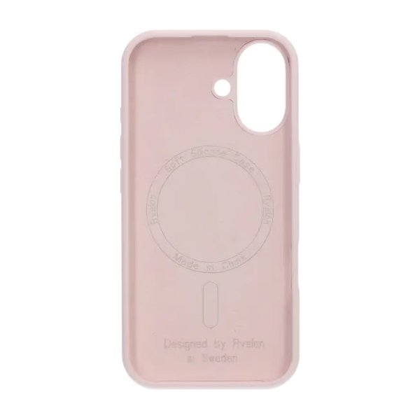 iPhone 17 Skal Silikon MagSafe Rosa