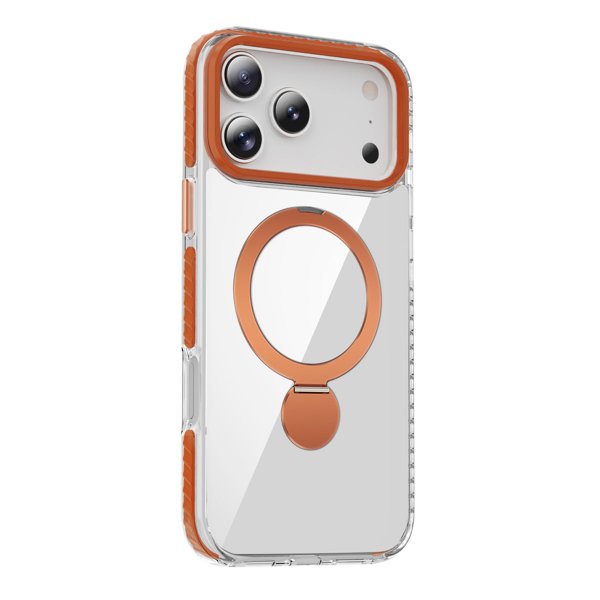 iPhone 17 Pro Max Skal Ringstativ MagSafe Orange