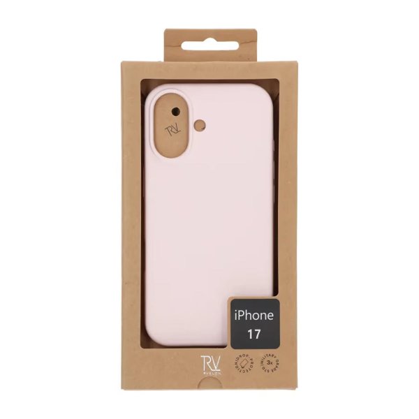 iPhone 17 Skal Silikon MagSafe Rosa