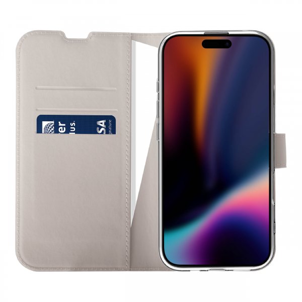iPhone 17 Pro Fodral Classic Wallet Greige