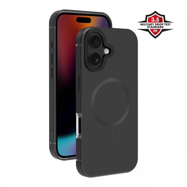 iPhone 17 Skal Mag Metal Svart