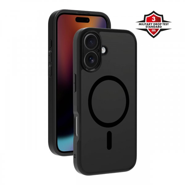 iPhone 17 Skal Mag Frosted Svart