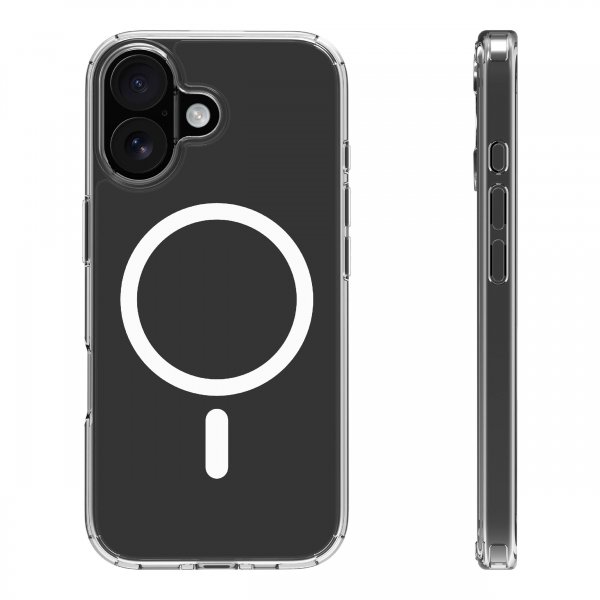 iPhone 17 Skal Mag Clear Transparent