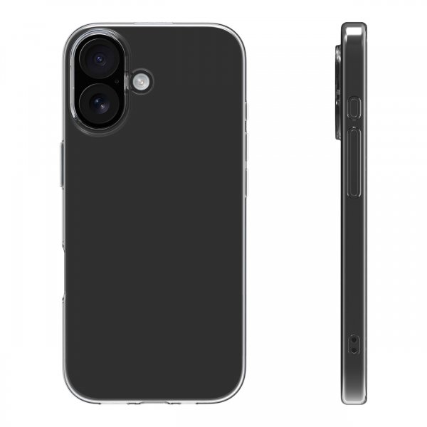 iPhone 17 Skal Soft Clear Cover Transparent