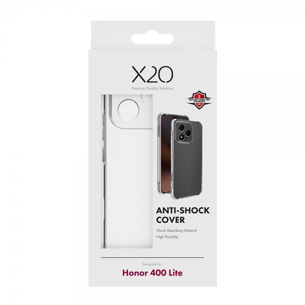 Honor 400 Lite Skal Anti-Shock Transparent