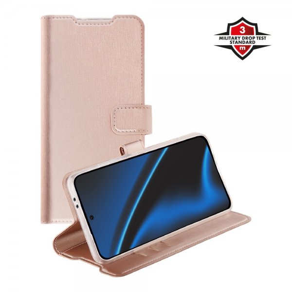 Samsung Galaxy A36/Galaxy A56 Fodral Classic Wallet Roseguld