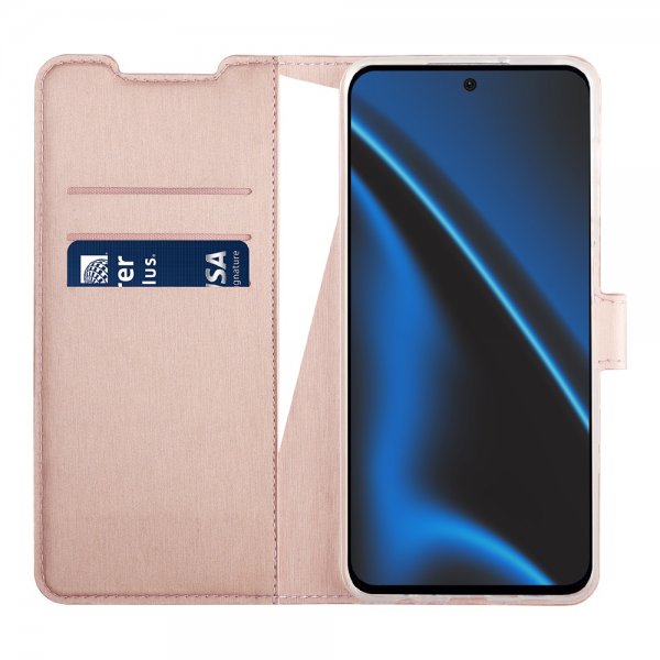 Samsung Galaxy A36/Galaxy A56 Fodral Classic Wallet Roseguld